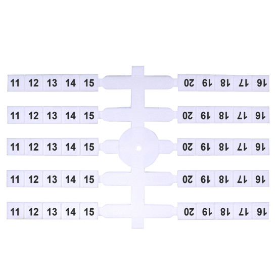 Маркувальна табличка ETI EO3 11-20 200шт (3901754)