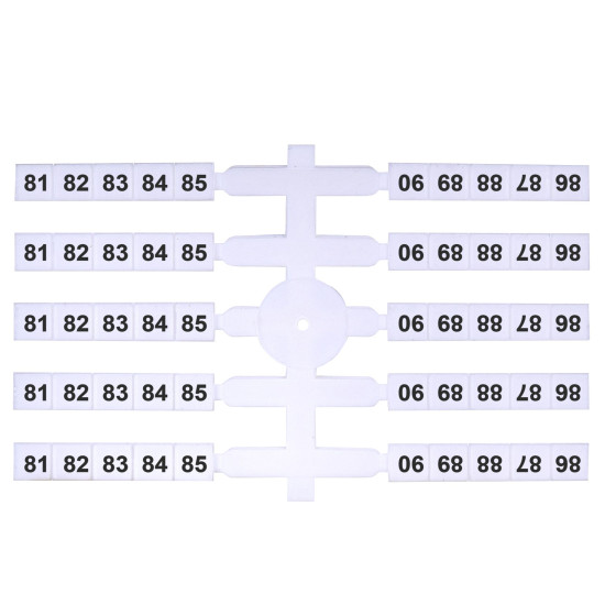 Маркувальна табличка ETI EO3 81-90 200шт (3901768)