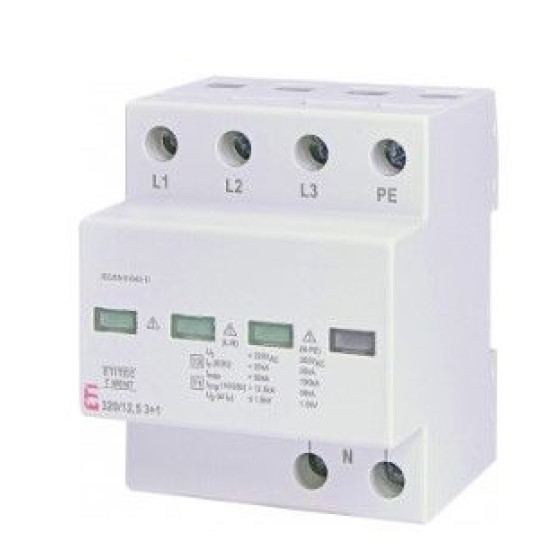 Обмежувач перенапруги ETITEC T WENT 320/25 2+0 4p TNC-S RC (2440371)