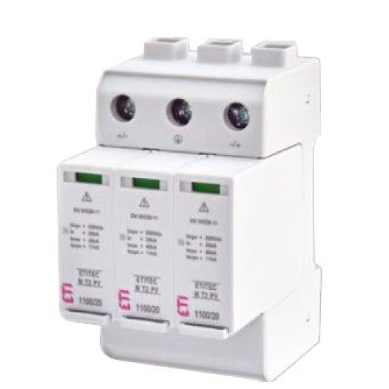 Обмежувач перенапруги ETITEC M T2 PV 600/20 Y RC для PV систем (2440736)