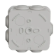 Розподільча коробка Schneider Electric Mureva Box 80х80х45