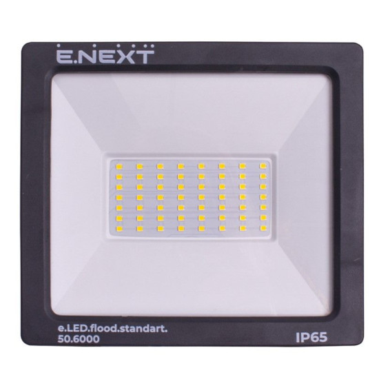Світлодіодний прожектор E.Next e.LED.flood.stand.50.6000 50Вт 6000К