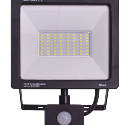 Світлодіодний прожектор E.Next e.LED.flood.stand.sensor.50.6000 50Вт 6000К з датчиком руху