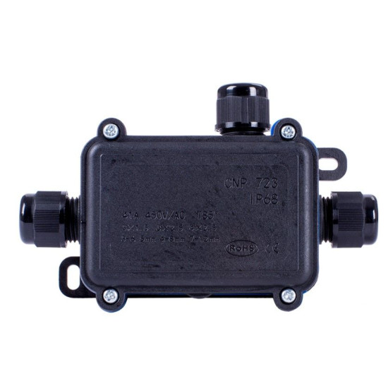 Розподільча коробка E.Next e.wdb.cnp723.3t з клемником 133х81х42 мм IP68 (s071001)
