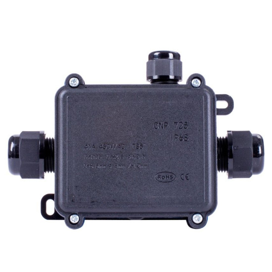 Розподільча коробка E.Next e.wdb.cnp725.3t з клемником 138х98х42 мм IP68 (s071003)
