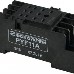 Роз'єм Аско-Укрем PYF11A під реле МY3 (A0090020004)