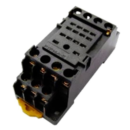 Колодка для проміжного реле CNC MY 4P 3А (Б00043638)
