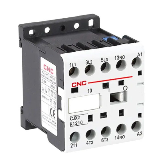 Малогабаритний контактор CNC CJX2-К-1210 5,5кВт 220В 1NO (Б00029563)