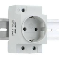 Розетка на DIN-рейку CNC TMS-5 L+N+PE 16A (Б00038795)