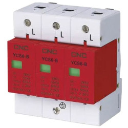 Обмежувач імпульсної перенапруги CNC YCS6-В 3Р 385В (Б00043166)