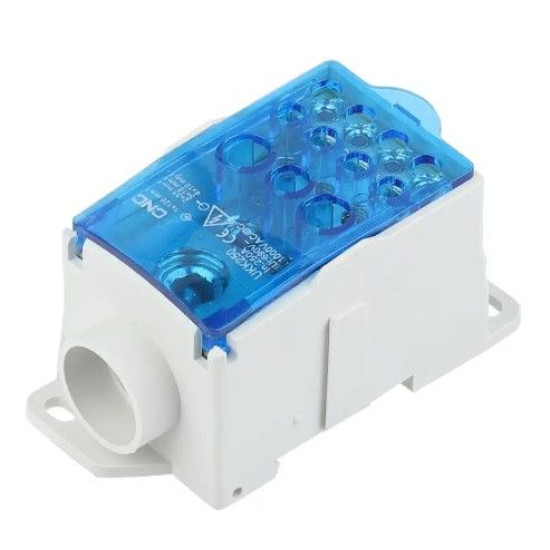 Розподільчий блок CNC FTUKK250 250А 49х95х49мм на DIN-рейку (Б00043069)