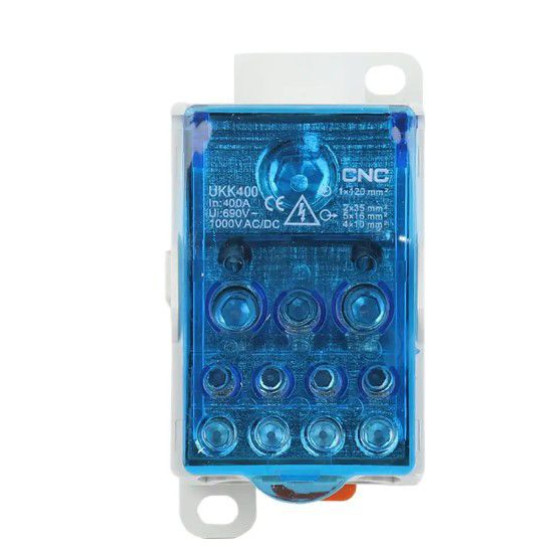 Розподільчий блок CNC FTUKK400 400А 49х95х49мм на DIN-рейку (Б00043070)