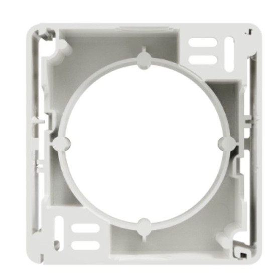 Установча коробка зовнішнього монтажу Schneider Electric Sedna Design біла SDD111901