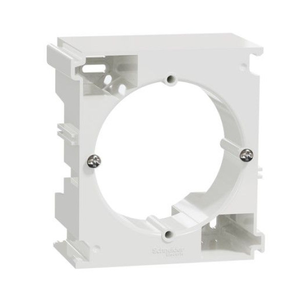 Підрозетник зовнішнього монтажу модульний Schneider Electric Sedna Design білий SDD111902