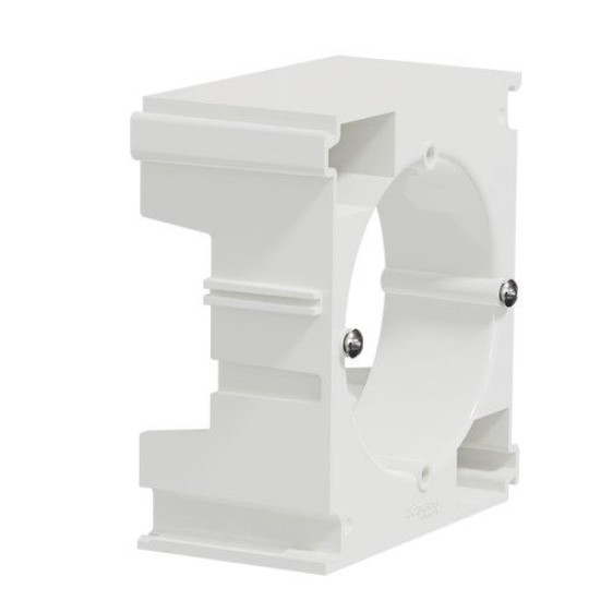 Підрозетник зовнішнього монтажу модульний Schneider Electric Sedna Design білий SDD111902