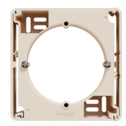 Установча коробка зовнішнього монтажу Schneider Electric Sedna Design бежева SDD112901