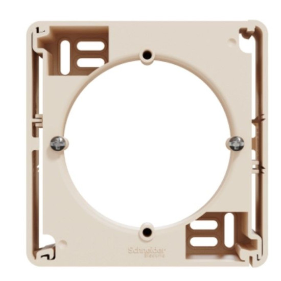 Установча коробка зовнішнього монтажу Schneider Electric Sedna Design бежева SDD112901