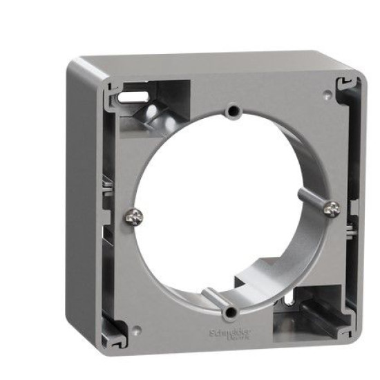 Установча коробка зовнішнього монтажу Schneider Electric Sedna Design алюміній SDD113901