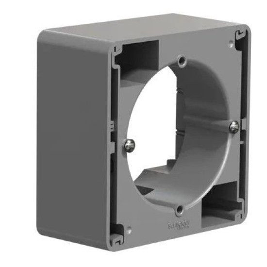 Установча коробка зовнішнього монтажу Schneider Electric Sedna Design алюміній SDD113901