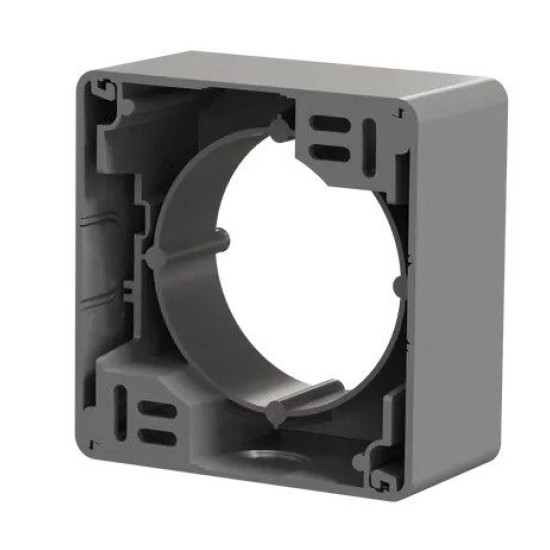 Установча коробка зовнішнього монтажу Schneider Electric Sedna Design алюміній SDD113901