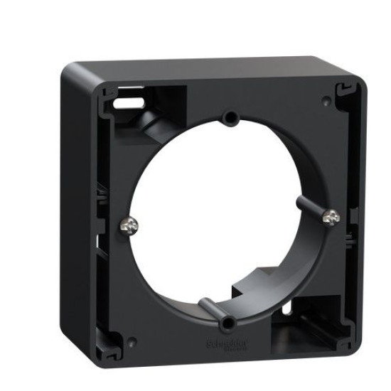 Установча коробка зовнішнього монтажу Schneider Electric Sedna Design чорна SDD114901