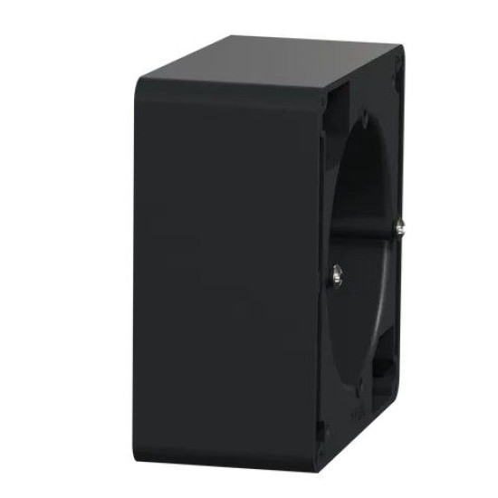 Установча коробка зовнішнього монтажу Schneider Electric Sedna Design чорна SDD114901