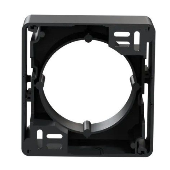 Установча коробка зовнішнього монтажу Schneider Electric Sedna Design чорна SDD114901