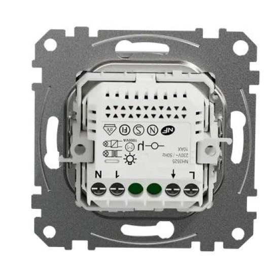 Датчик руху Schneider Electric Sedna Design алюміній SDD113504