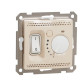 Термостат теплої підлоги Schneider Electric Sedna Design бежевий SDD112507