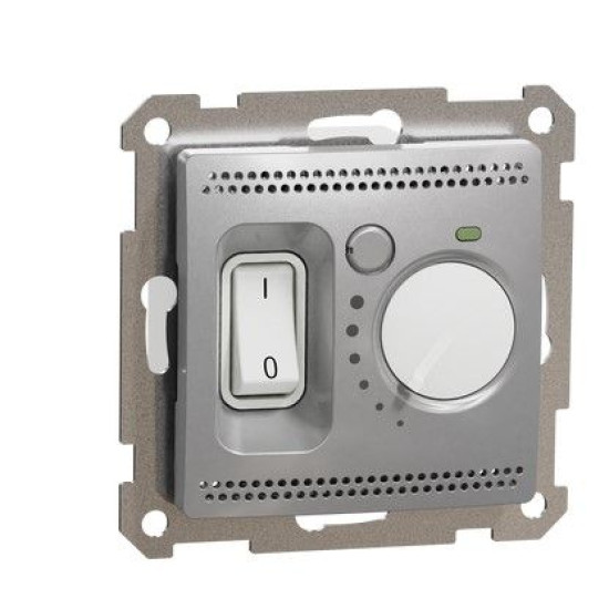 Термостат теплої підлоги Schneider Electric Sedna Design алюміній SDD113507