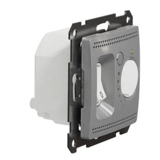 Термостат теплої підлоги Schneider Electric Sedna Design алюміній SDD113507