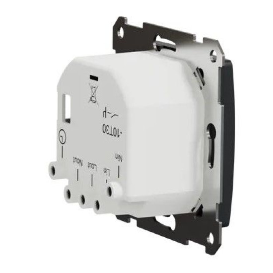 Термостат теплої підлоги Schneider Electric Sedna Design чорний SDD114507