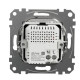 USB розетка Schneider Electric Sedna Design & Elements A+A 2,1A алюміній SDD113401