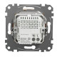 USB-розетка Schneider Electric Sedna Design & Elements A+C 2,4A бежева SDD112402