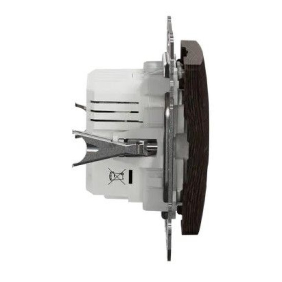 USB-розетка Schneider Electric Sedna Design & Elements А+С 2,4А венге SDD181402