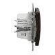 USB-розетка Schneider Electric Sedna Design & Elements А+С 2,4А венге SDD181402