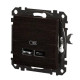 USB-розетка Schneider Electric Sedna Design & Elements А+С 2,4А венге SDD181402
