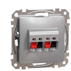 Аудіорозетка Schneider Electric Sedna Design & Elements алюміній SDD113411