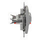 Аудіорозетка Schneider Electric Sedna Design & Elements алюміній SDD113411