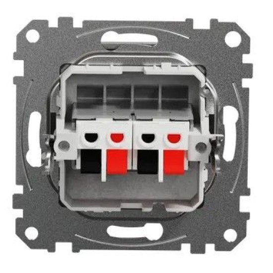 Аудіорозетка Schneider Electric Sedna Design & Elements алюміній SDD113411
