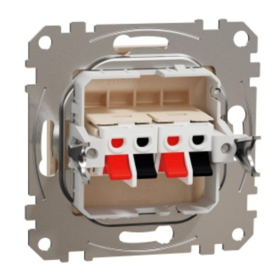 Аудіорозетка Schneider Electric Sedna Design & Elements бежева SDD112411