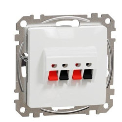 Аудіорозетка Schneider Electric Sedna Design & Elements біла SDD111411