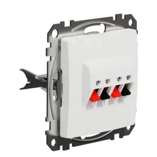 Аудіорозетка Schneider Electric Sedna Design & Elements біла SDD111411