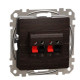 Аудіорозетка Schneider Electric Sedna Design & Elements венге SDD181411