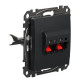 Аудіорозетка Schneider Electric Sedna Design & Elements чорна SDD114411