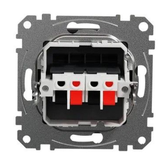 Аудіорозетка Schneider Electric Sedna Design & Elements чорна SDD114411