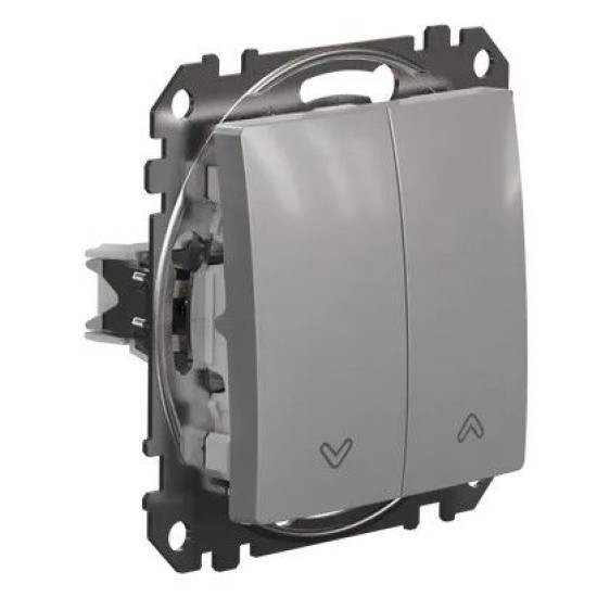 Вимикач для жалюзі Schneider Electric Sedna Design & Elements алюміній SDD113104