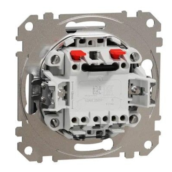 Вимикач для жалюзі Schneider Electric Sedna Design & Elements алюміній SDD113104
