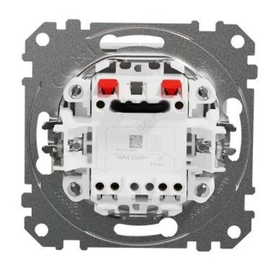 Вимикач для жалюзі Schneider Electric Sedna Design & Elements білий SDD111104