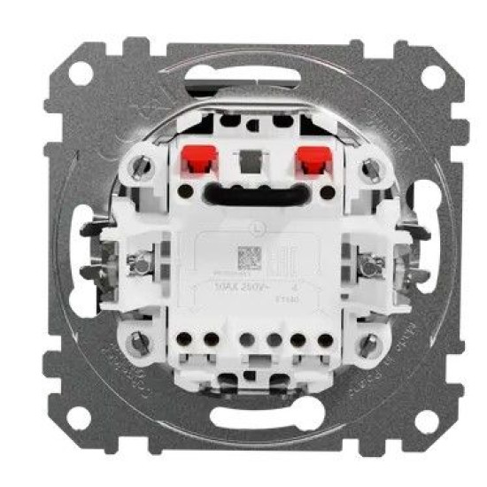 Вимикач для жалюзі Schneider Electric Sedna Design & Elements чорний SDD114104